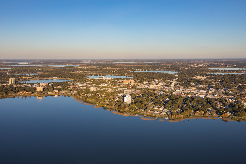 aerial view of winter haven